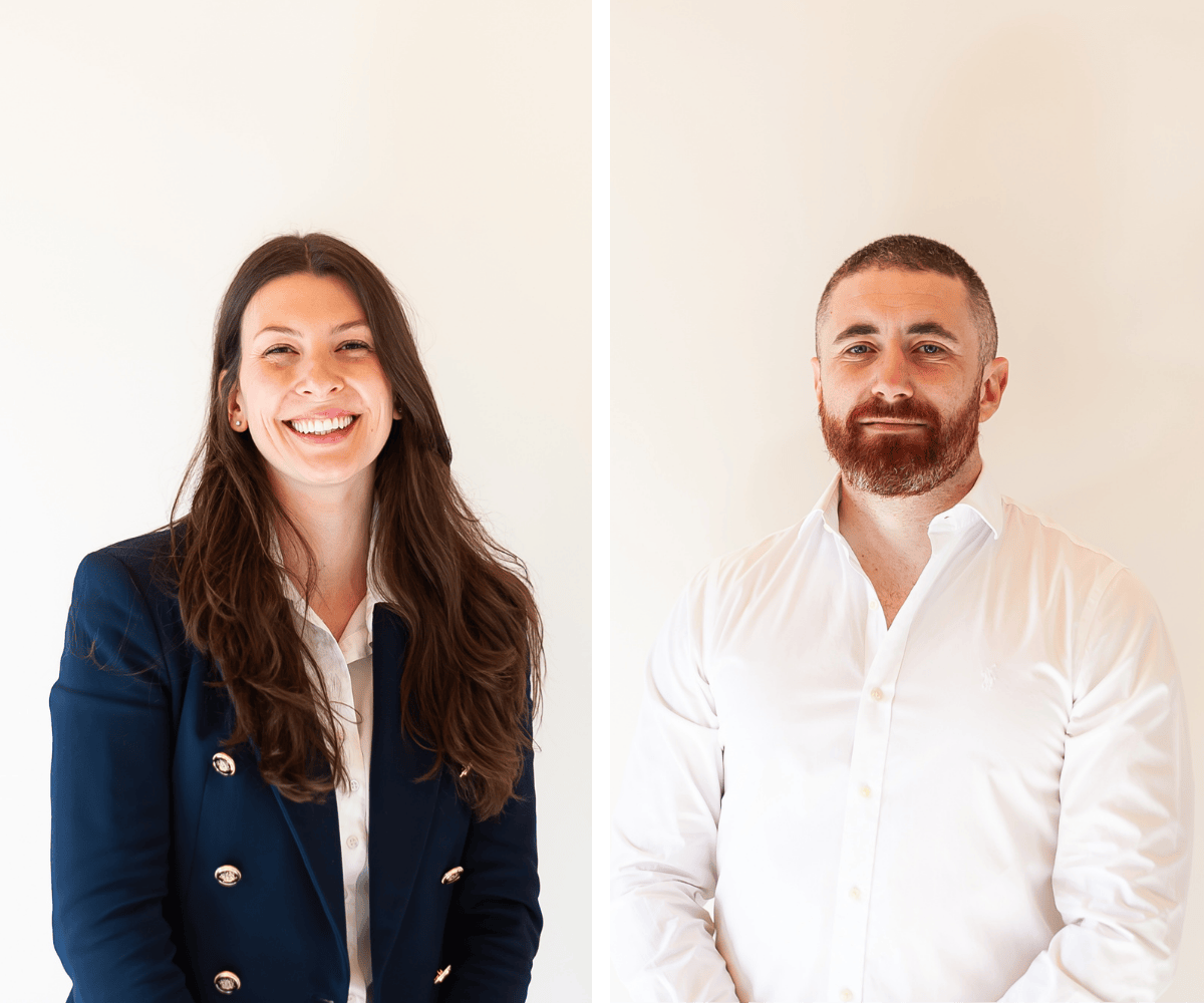 Alberto Buriasco e Alice Orioli Founders Cento Torri Rebuild